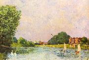 Themse bei Hampton Court Alfred Sisley